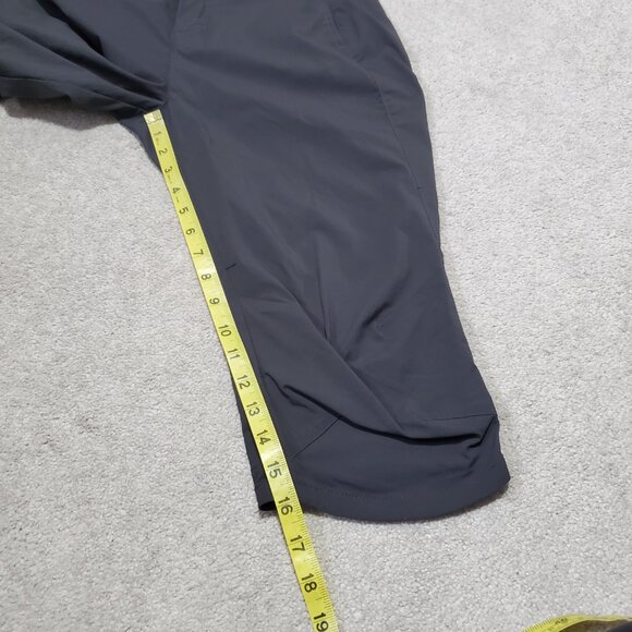 HELLY HANSEN Crewline Capris Pants Hiking Quick Dry Gorpcore Grey Women 28 x 16" - Picture 12 of 13